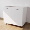Mobile Base per Cucina compreso di Ante di Colore Bianco