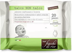 Fiocchi di Riso - Salviette Talco NON Talco 20pz