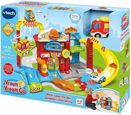 VTech - Vroom Vroom Go Maxi Caserma dei Pompieri Interattiva