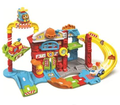 VTech - Vroom Vroom Go Maxi Caserma dei Pompieri Interattiva