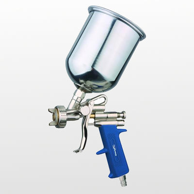 Pistola HUfirma aerografo per vernice e solventi a caduta serbatoio 600cc ugello 1.8