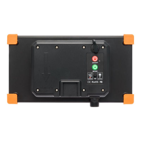 Catena lineare natalizia 1200 miniled bianco caldo Ø 3 mm con pannello solare decorazione natalizia