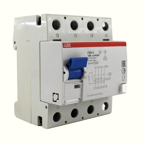 Differenziale puro classe B 0,03A 4 moduli 125A Abb