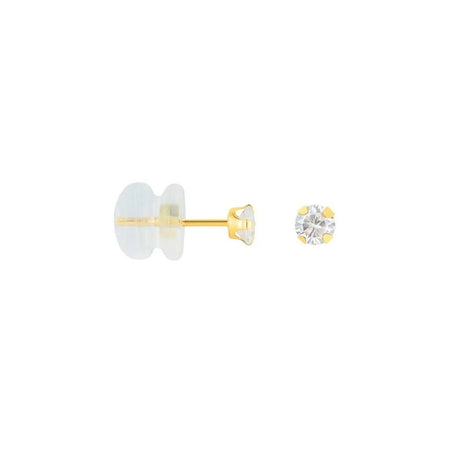 Stroili - Orecchini Lobo Punto Luce Bon Ton Oro Giallo Cubic Zirconia
