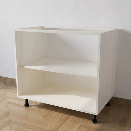 Mobile Base per Cucina compreso di Ante di Colore Larice Bianco