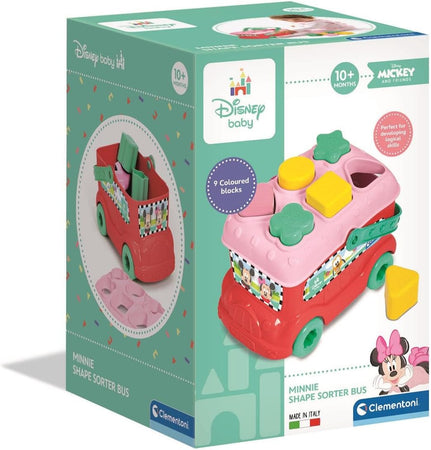 Clementoni Baby - Disney Minnie Bus Inserimento Forme 14933