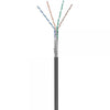 Matassa SF/UTP Cavo Cat.5E CCA 100m Rigido da Esterno Nero
