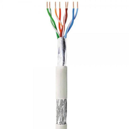 Matassa SF/UTP Cavo Cat.5E CCA 100m Flessibile Grigio