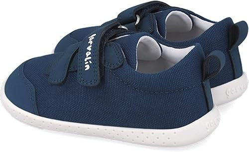 Scarpe bambino blu primi passi barefoot 19 -26 Garvalin