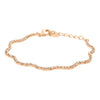 Stroili - Bracciale Romantic Shine Ottone Rosa Cristallo