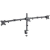 Supporto da Scrivania per 3 Monitor 13-27'' con Morsetto