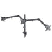 Supporto da Scrivania per 3 Monitor 13-27'' con Morsetto