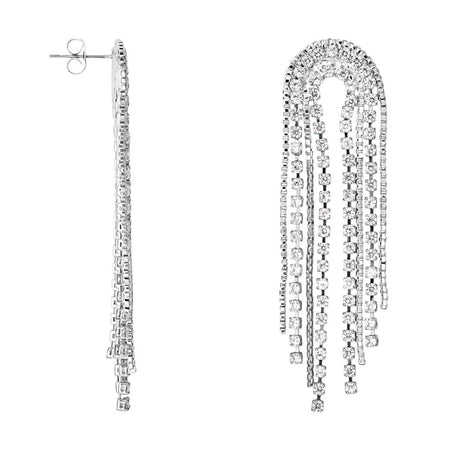 Stroili -  Orecchini Pendenti Romantic Shine Ottone Cristallo