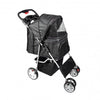 Passeggino Per Cani Cane Pieghevole Buggy Trasportino Con Zip Traspirante Lavabile