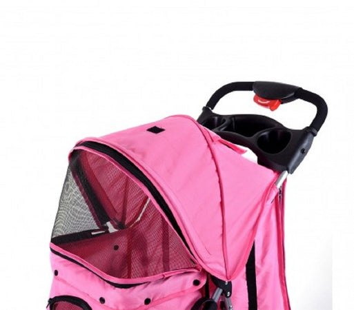 Passeggino Per Cani Cane Pieghevole Buggy Trasportino Con Zip Traspirante Lavabile
