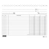 100 Schede 3 Colonne Orizzontale 15X21Cm E3259 Edipro