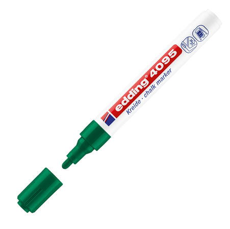 Marcatore Edding 4095 Punta Conica Gesso Liquido Verde