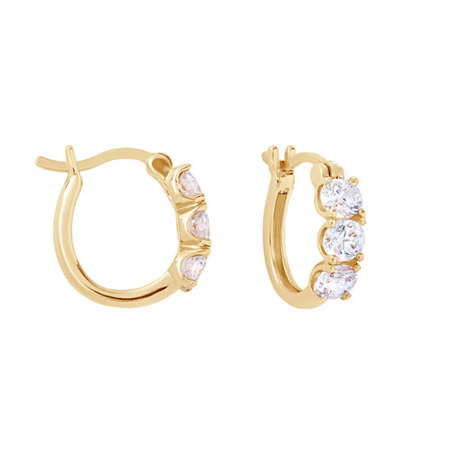 Stroili   -  Orecchini A Cerchio Golden Dream Placcato Oro Giallo Cubic Zirconia