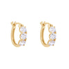 Stroili   -  Orecchini A Cerchio Golden Dream Placcato Oro Giallo Cubic Zirconia