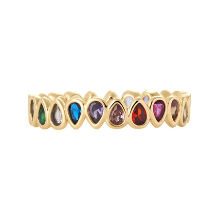 Stroili   -   Anello Fantasia Golden Dream Placcato Oro Giallo Cristallo