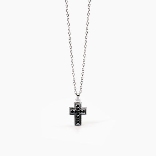 Mabina - Collana uomo con croce MYSTICAL