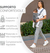 KikkaBoo - Marsupio Neonato Myra 0-36 m