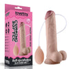Dildo Realistico con Ventosa e Funzione per Eiaculazione