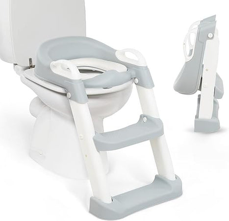 Kikkaboo - Riduttore WC bambini con scaletta LEA