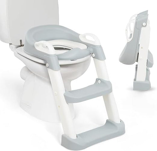 Kikkaboo - Riduttore WC bambini con scaletta LEA
