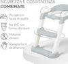 Kikkaboo - Riduttore WC bambini con scaletta LEA