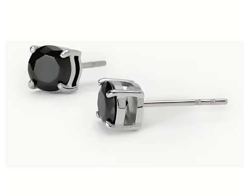 2Jewels - Orecchini in acciaio 316L zirconi uomo