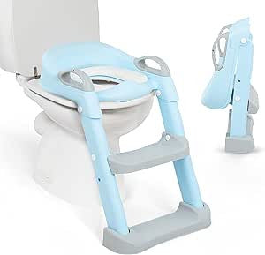 Kikkaboo - Riduttore WC bambini con scaletta LEA