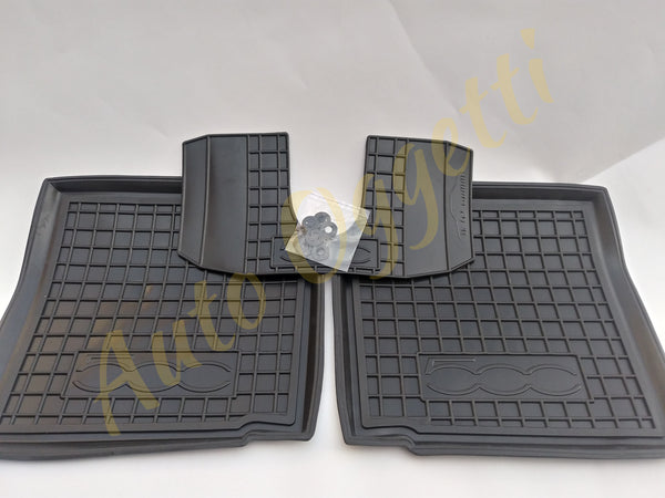 Tappetini di gomma per Fiat 500 (2007+...)