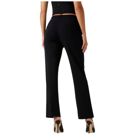 Guess pantalone nero regula vita alta NEW W5YB66KCMU2G9L9