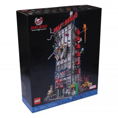 Lego marvel 76178 daily bugle di spider-man, iconico set da collezione per adulti con 25 minifigure, idea regalo - 120690