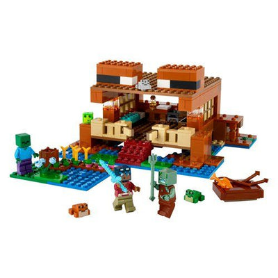 Costruzioni lego 21256 minecraft la casa-rana