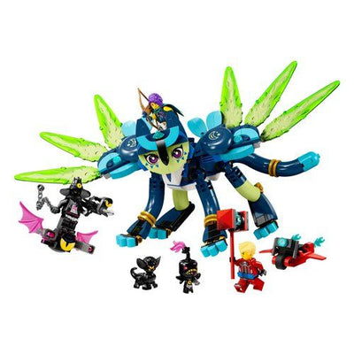 Costruzioni lego 71476 dreamzzz zoey e zian, il gatto-gufo