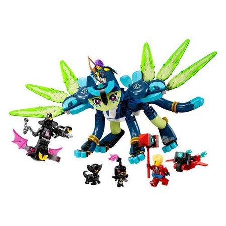 Costruzioni lego 71476 dreamzzz zoey e zian, il gatto-gufo