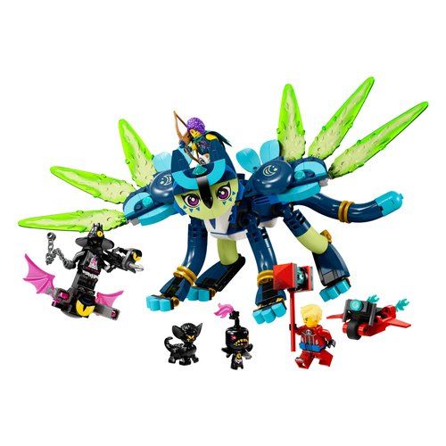 Costruzioni lego 71476 dreamzzz zoey e zian, il gatto-gufo