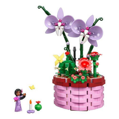 Vaso di fiori di isabela lego 43237 disney princess