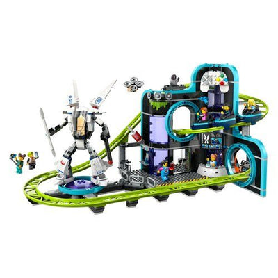 Montagne russe di robot world lego 60421 my city