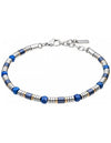 Zancan - Bracciale Uomo in acciaio e lapislazzulo