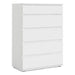 Cassettiera tvilum 7120049 nova bianco