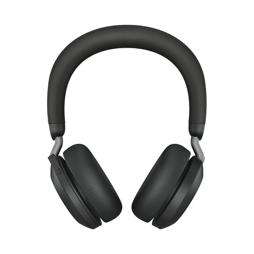 Jabra 27599-989-889 cuffia e auricolare con cavo e senza cavo a padiglione musica e chiamate usb tipo-c bluetooth base di ricarica nero