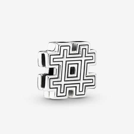 Pandora Charm Reflexions Simbolo Hashtag