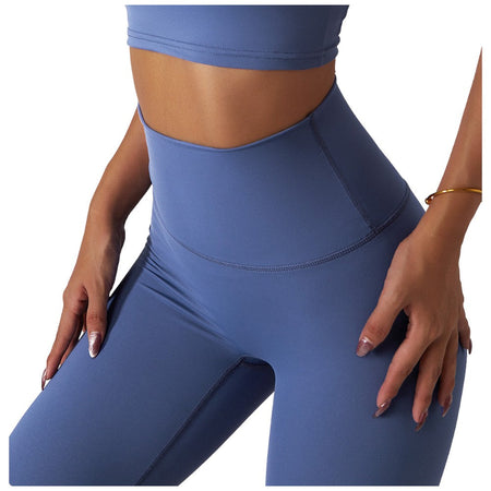 Sei G panta leggings blu elasticizzato fitnes SEIGS001