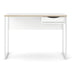 Scrivania tvilum 70513gogo49 function plus bianco