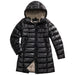 Blauer piumino lungo nero Adelaide 25WBLDK02069