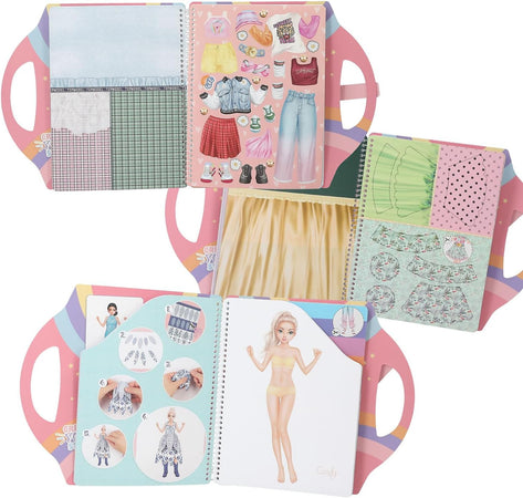 Depesche - TOPModel Libro di Adesivi Dress Me Up 13574