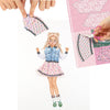 Depesche - TOPModel Libro di Adesivi Dress Me Up 13574
